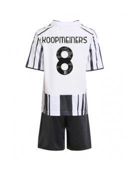 Juventus Teun Koopmeiners #8 Replika Hemmakläder Barn 2025-26 Kortärmad (+ byxor)